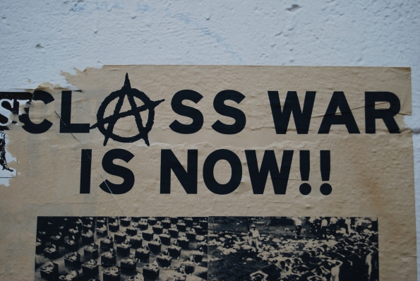 Class_war_is_now!_Poster